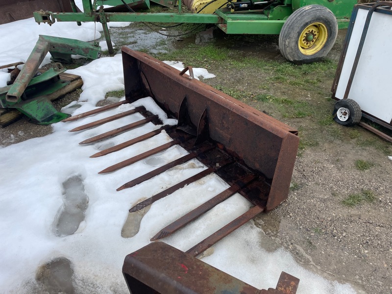 Frey 6ft Manure Bucket - Quick Attach